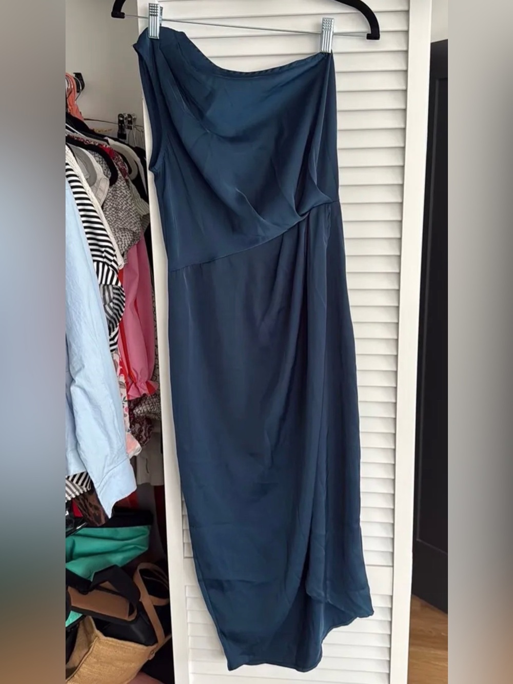 Amazon Sleeveless Navy Maxi Dress